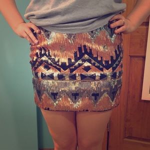 Beautiful party mini skirt!!!